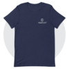 Newton T-shirt, Embroidered logo
